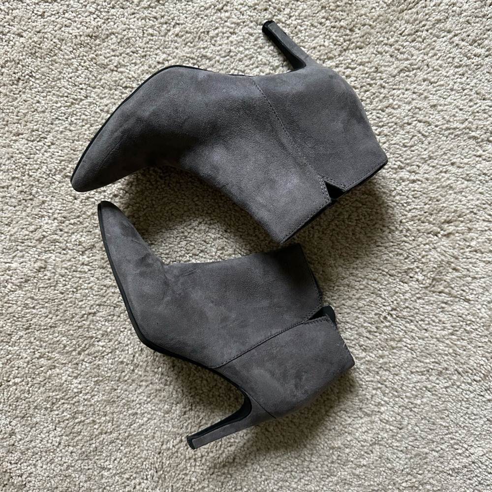 Grey booties